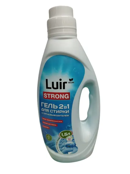Гель для стирки 2 в 1 Luir Gel с пятновыводителем 1 5 л