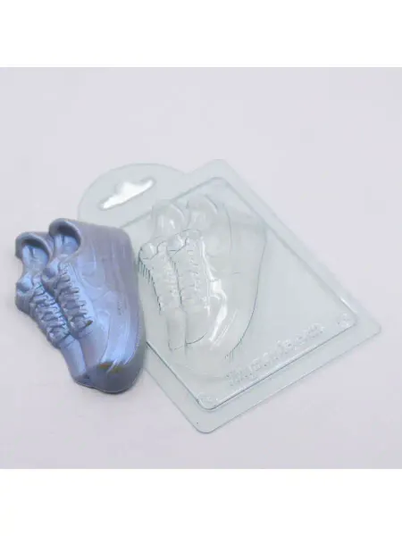 AnyMolds Пластиковая форма для мыла и шоколада Модные кроссовки