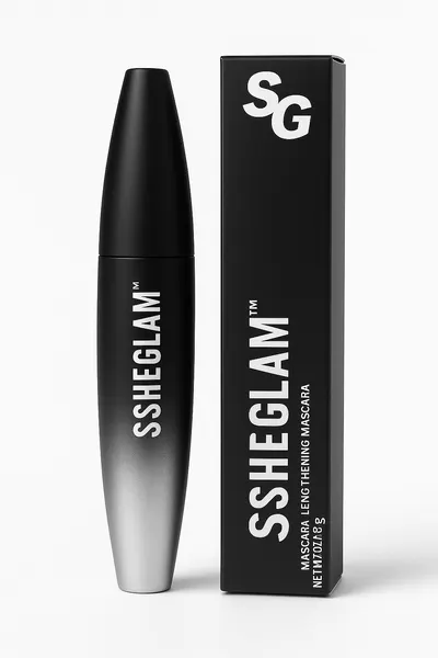 Тушь Sheglam "Big Time Eyes", для объема и "больших глаз", водостойкая 9,5 мл. Прямая щеточка