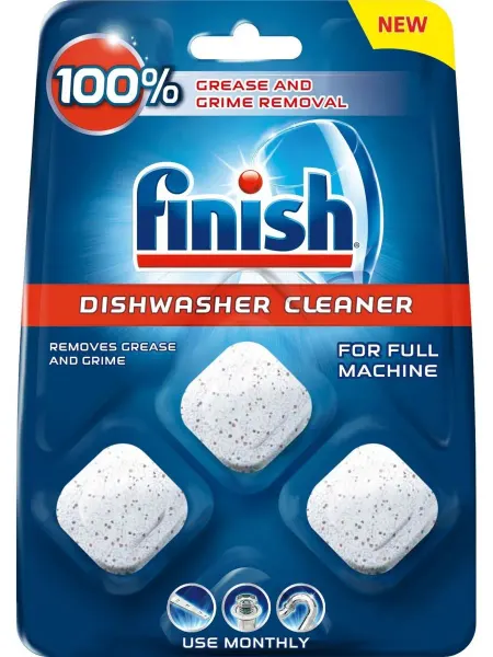 Finish Очиститель для посудомоечных машин Dishwasher Cleaner 3 шт