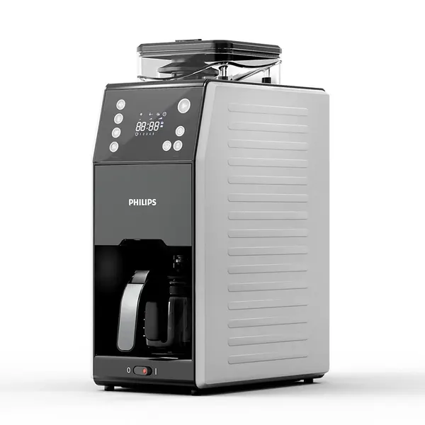 Капельная кофеварка Philips HD7901, черный/белый