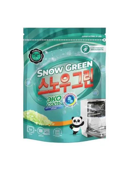SNOW GREEN Моющее средство для посудомоечной машины 3 кг