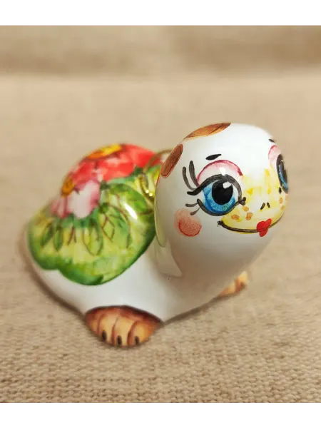Ручная работа Черепашка, ёлочная игрушка