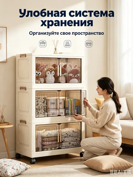 VALIANT 3 этажа со шкафчиками хорошего качества