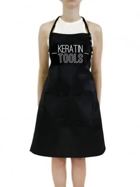 Нет бренда Фартук Keratin Tools BIG logo черный