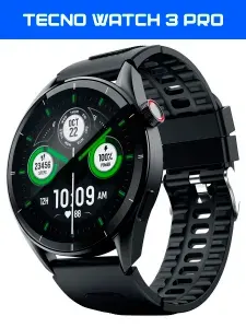 Tecno WATCH 3 PRO Умные часы, 36mm, черные