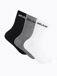 Носки RANK мужские, женские Everyday High 3Pcs, 3 пары