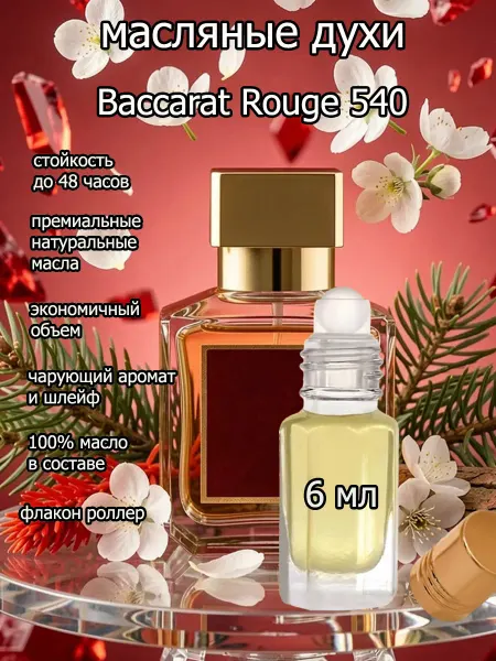Arabica-parfume Духи унисекс Baccarat Rouge 540, Баккара 6 мл