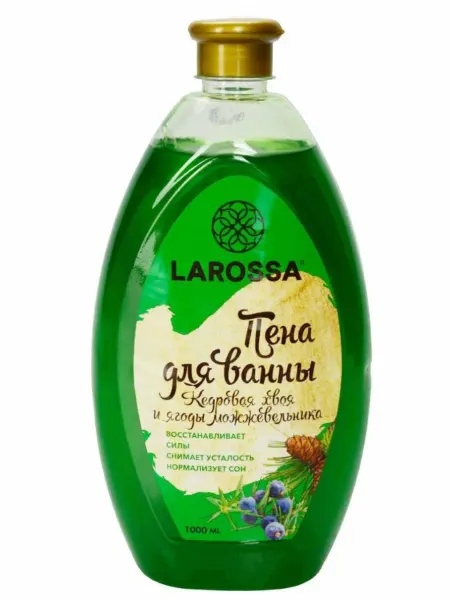 Ренесанс Косметик Пена для ванн LA ROSSА "Кедровая хвоя и ягоды можжевельника"