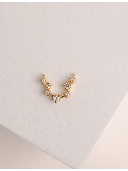 LOTUS jewelry parts Коннектор для бижутерии, водолей, 1шт