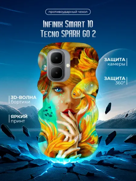 Joker Mobile Чехол для Infinix Smart 10 Tecno SPARK GO 2