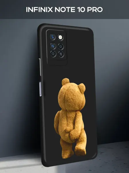 Infinix Чехол на Note 10 Pro с медведем