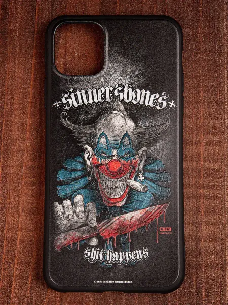SINNER's BONES Чехол "Shit Happens" для телефонов iPhone 11Pro