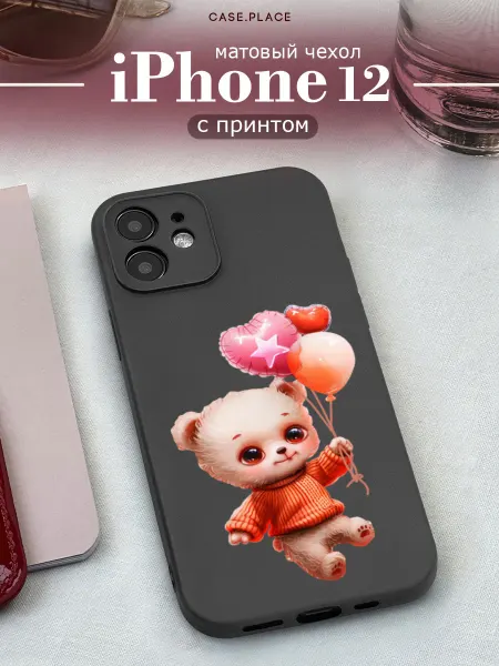Case Place Чехол на iPhone 12 iPhone 12 Pro мишка