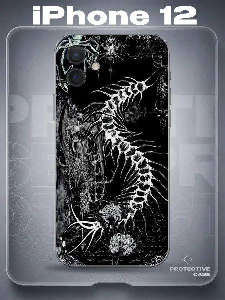 MeowCase Чехол на iPhone 12 с принтом у2к
