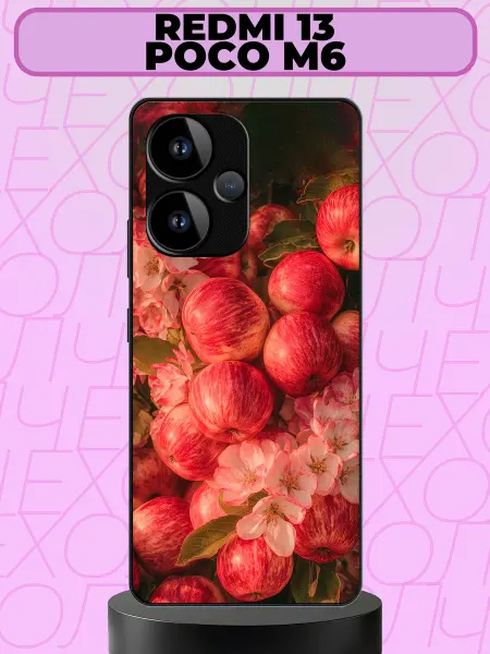 Aiiir Чехол на Redmi 13 яблоки