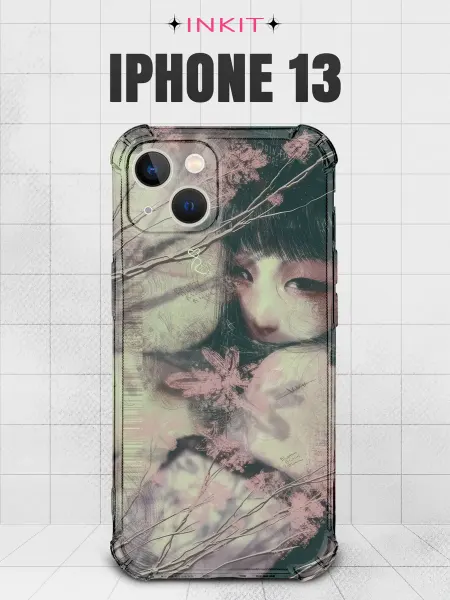 INKIT Чехол на iPhone 13 y2k аниме