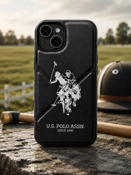 Liamoon Чехол на iPhone 14 в стиле U.S. Polo Polo Club Case