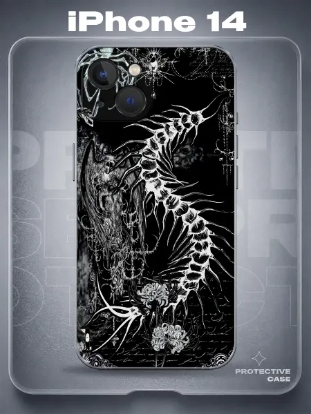 MeowCase Чехол на iPhone 14 с принтом у2к