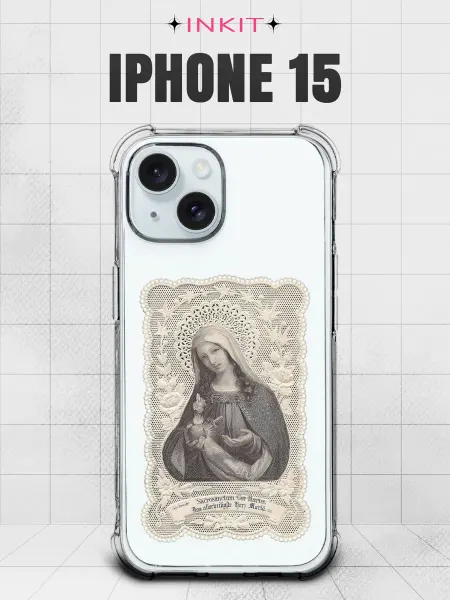 INKIT Чехол на iPhone 15 Винтаж y2k