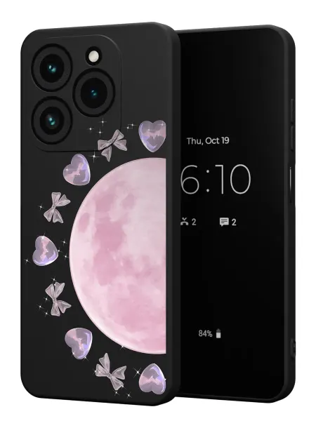 FACTORIA Чехол на Tecno Spark 20 Pro с принтом Луна