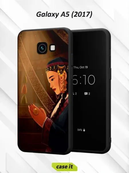 Case it Чехол на Samsung A5 2017с принтом Девушка