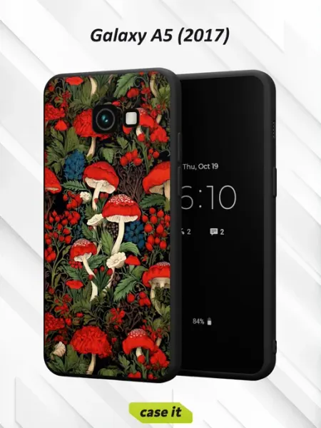 Case it Чехол на Samsung A5 2017с принтом Мухоморы