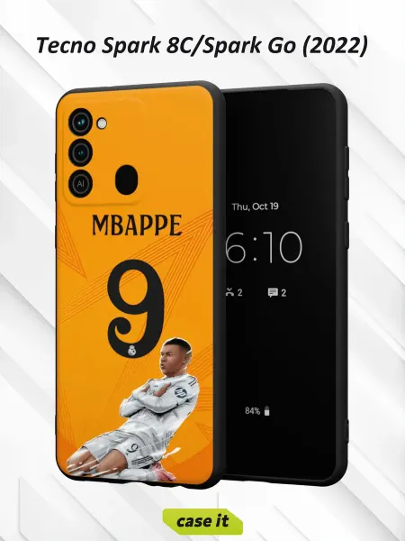Case it Чехол на Tecno Spark 8C GO 2022 бомбардир чемпионата