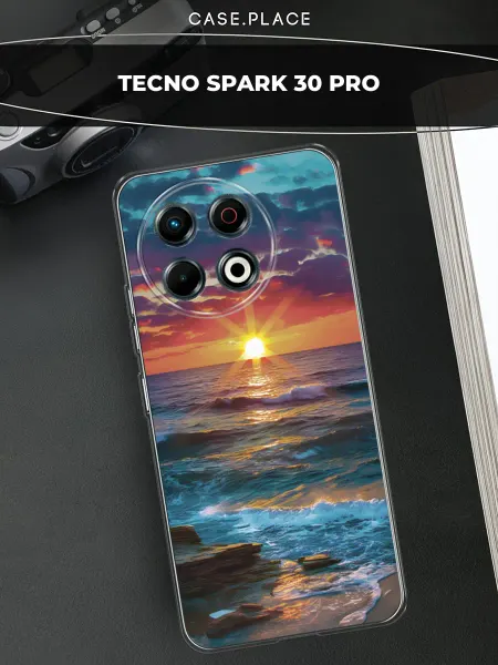 Oppo Чехол на Tecno Spark 30 Pro море