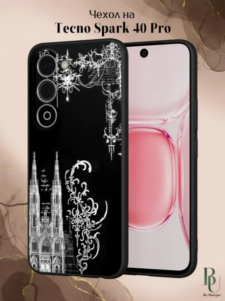 Be Unique Чехол на Tecno Spark 40 Pro Готика