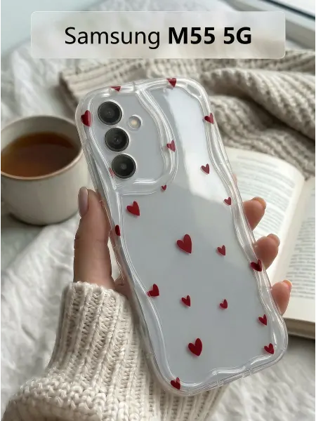 РИНОФОН Рельефный чехол на Samsung Galaxy M55 5G