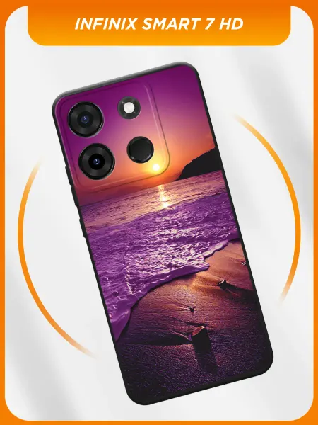Infinix Чехол на Smart 7 HD море