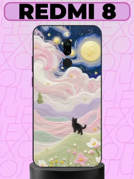Aiiir Чехол на Redmi 8 котик
