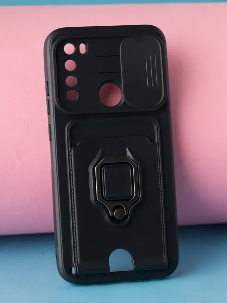 О'кейси Чехол для телефона Xiaomi redmi Note 8 с отсеком для карт и…