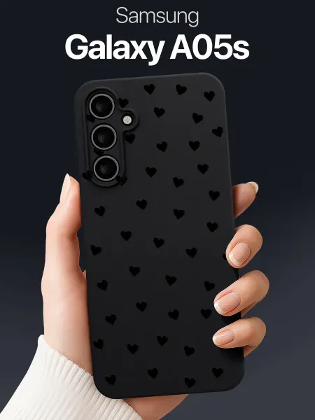 SCDesign Чехол на Samsung Galaxy A05s с сердечками