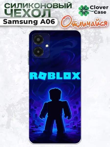 CloverCase Чехол на Samsung A06 Roblox