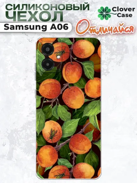 CloverCase Чехол на Samsung A06 Персики