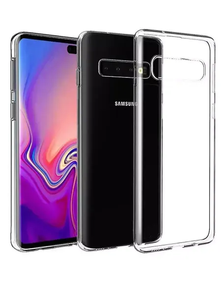 WaveDevices Чехол на Samsung Galaxy S10 Plus прозрачный cиликоновый