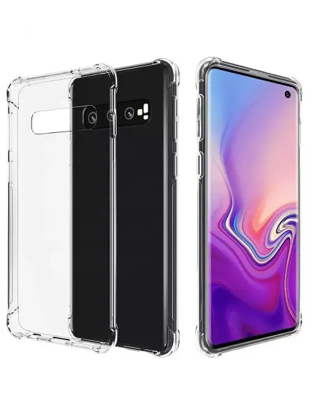 WaveDevices Чехол на Samsung Galaxy S10 прозрачный силиконовый бампер