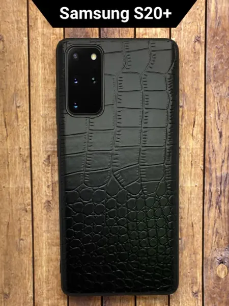INVOY Чехол на Samsung S20 plus кожаный