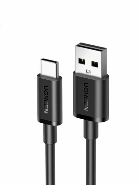 Кабель UGREEN L309 (95796) USB-A to USB-C Charging 3A Max Cable. Длина: 0.5м. Цвет: черный
