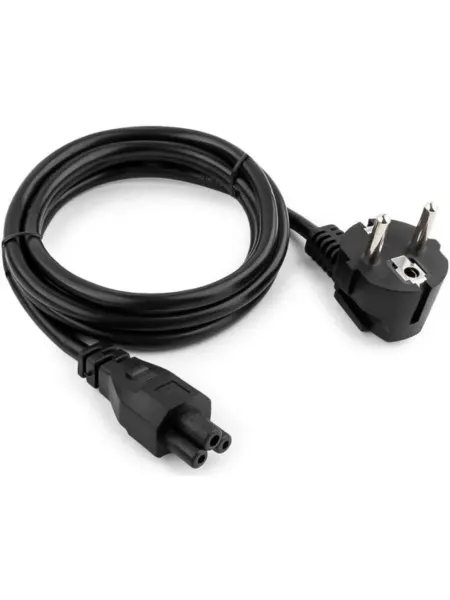 GEMBIRD Кабель питания для ноутбуков 3м, Schuko- C5, 10А