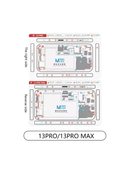 WOAP Магнитный коврик MaAnt с раскладкой iPhone 13 Pro 13 Max