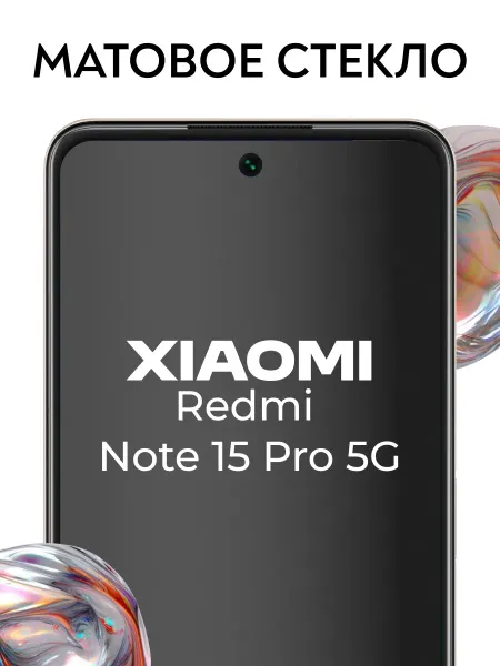 Защитное стекло для Xiaomi Redmi Note 15Pro 5G,матовое