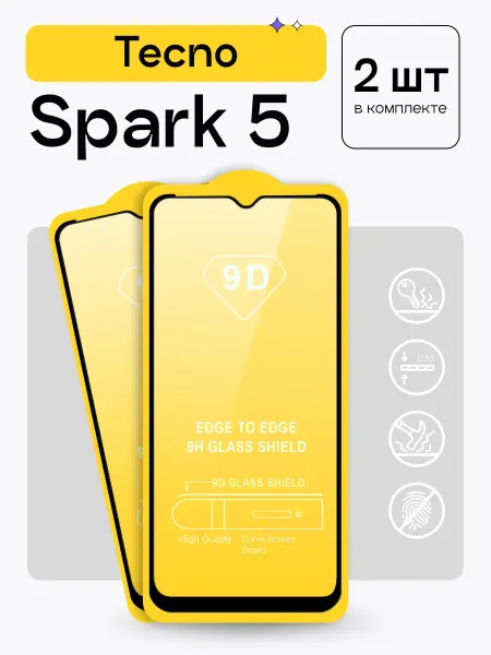 Puloka Защитное стекло на Tecno Spark 5