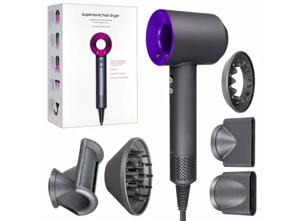 Фен для волос SenCiciMen Super Hair Dryer HD15 Purple