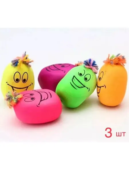 ShamStore Игрушка антистресс, капитошка 3 шт. Для моторики рук