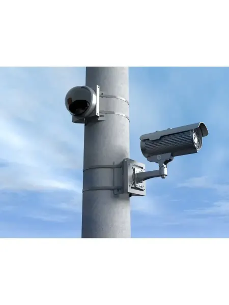VideocamerasTrack Кронштейн для всех видов камер видеонаблюдения, установка на