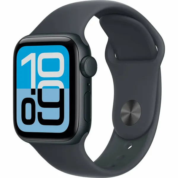 Смарт-часы Apple Watch SE 3, GPS, S/M, 44 мм, алюминиевый корпус, черный/Midnight (MEHN4X/A A3325)