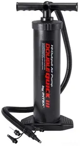 Насос ручной Intex, Double Quick III, 68615, черный, 48 см, 3,3 литра